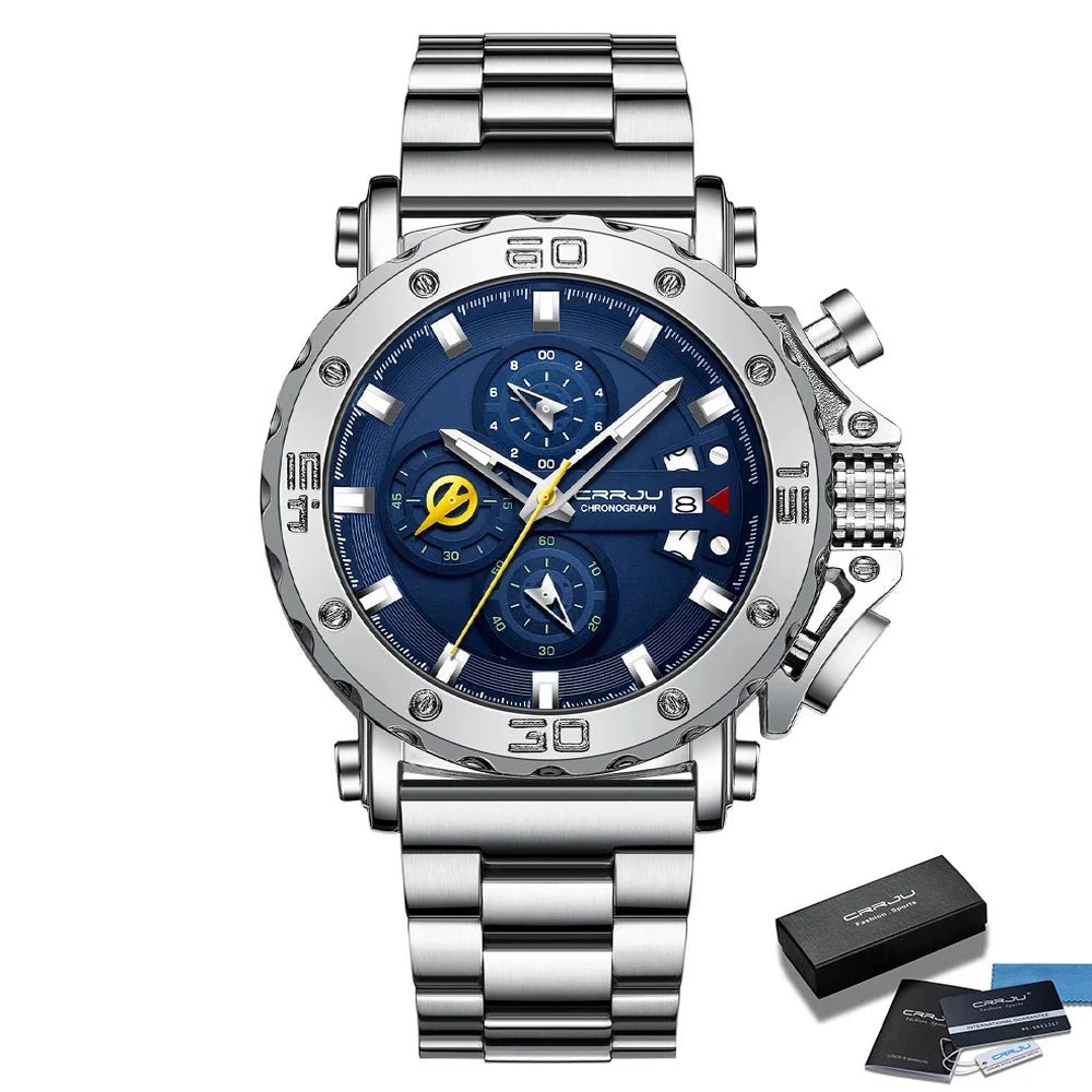 Orologio da polso in acciaio inossidabile da uomo - Orologio uomo ATREND