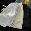 Pantaloncini casual con fascia elastica e lacci da uomo ATREND