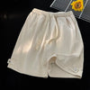 Pantaloncini casual con fascia elastica e lacci da uomo ATREND