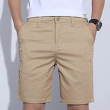 Pantaloncini casual in tinta unita da uomo ATREND