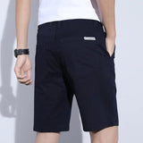 Pantaloncini casual in tinta unita da uomo ATREND