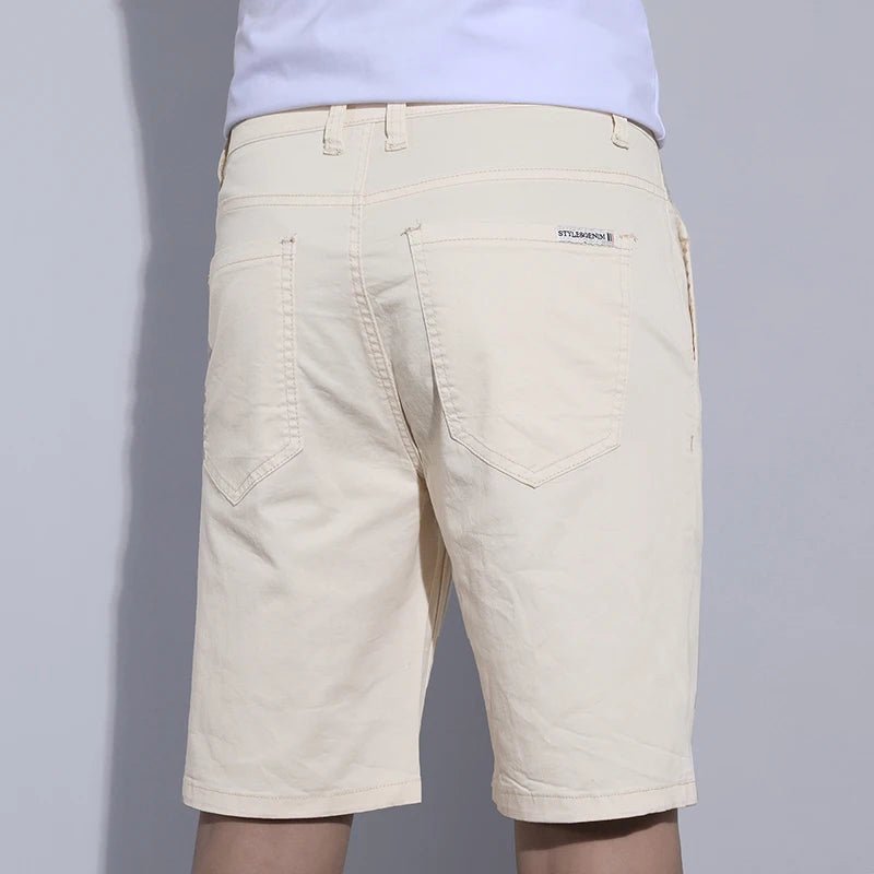 Pantaloncini casual in tinta unita da uomo ATREND