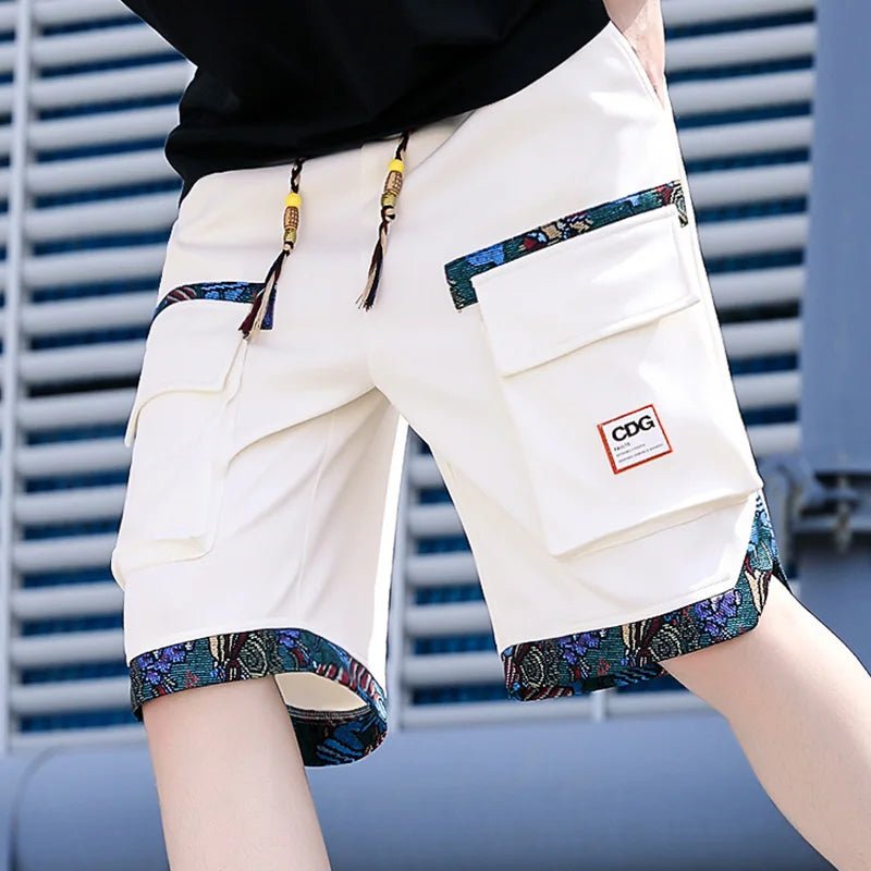 Pantaloncini casual multi tasche da uomo ATREND
