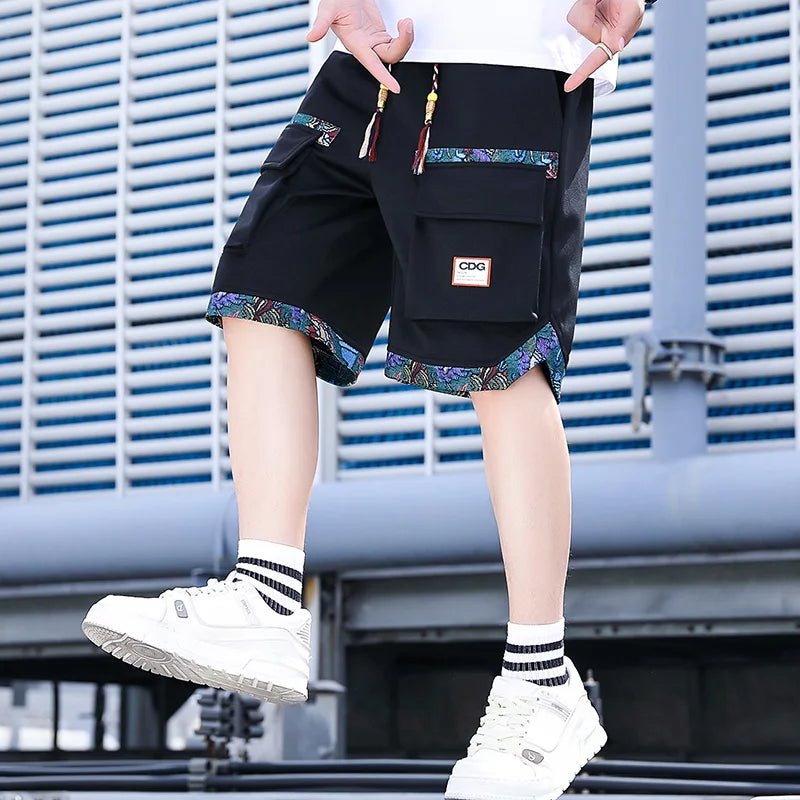 Pantaloncini casual multi tasche da uomo ATREND