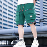 Pantaloncini casual multi tasche da uomo ATREND
