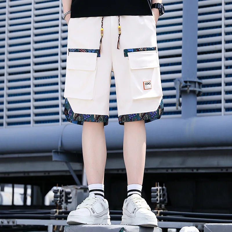 Pantaloncini casual multi tasche da uomo ATREND