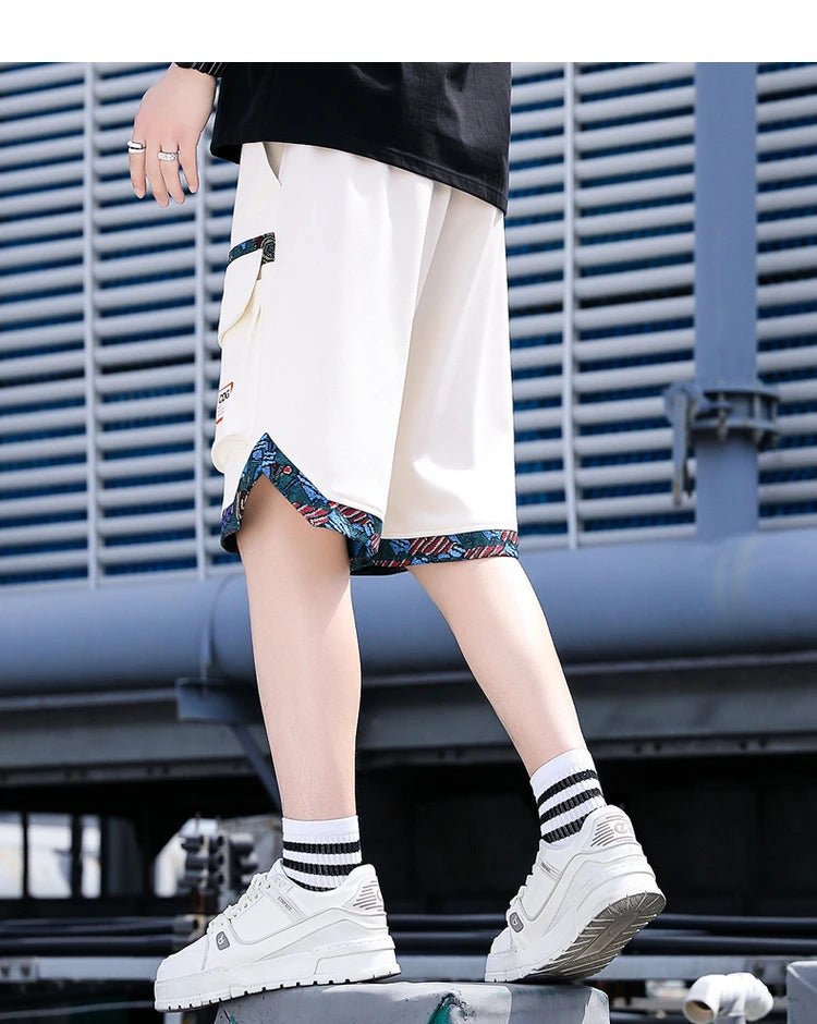 Pantaloncini casual multi tasche da uomo ATREND