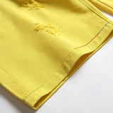 Pantaloncini di jeans bicolor da uomo - Pantaloncini in jeans ATREND