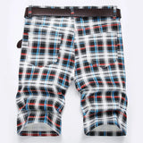 Pantaloncini di jeans casual a righe da uomo - Pantaloncini in jeans ATREND