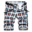 Pantaloncini di jeans casual a righe da uomo - Pantaloncini in jeans ATREND