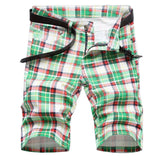 Pantaloncini di jeans casual a righe da uomo - Pantaloncini in jeans ATREND