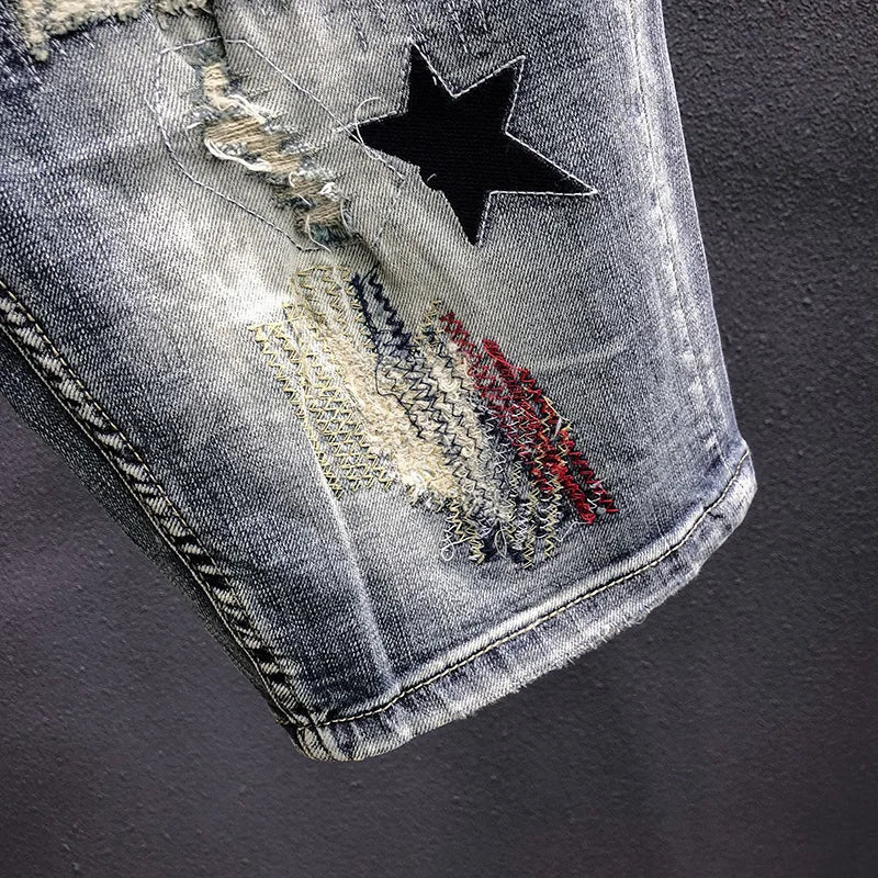 Pantaloncini di jeans casual da uomo ATREND