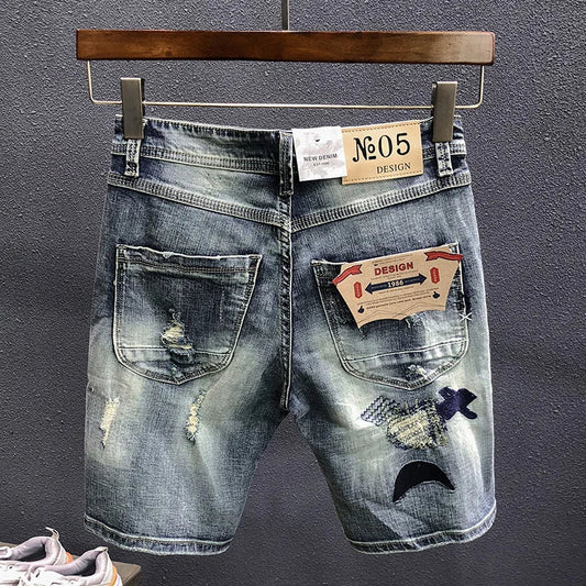 Pantaloncini di jeans casual da uomo ATREND
