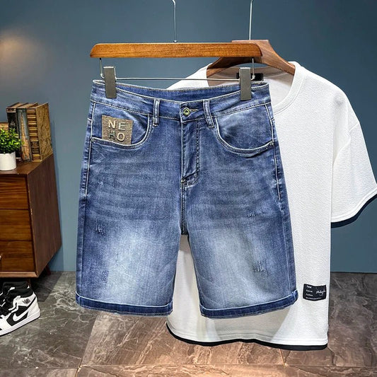 Pantaloncini di jeans casual da uomo ATREND