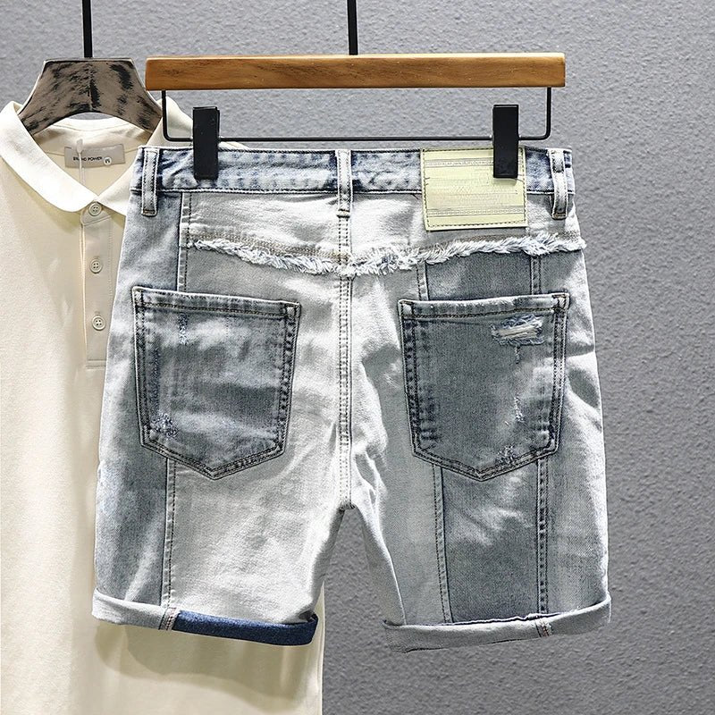 Pantaloncini di jeans casual da uomo ATREND