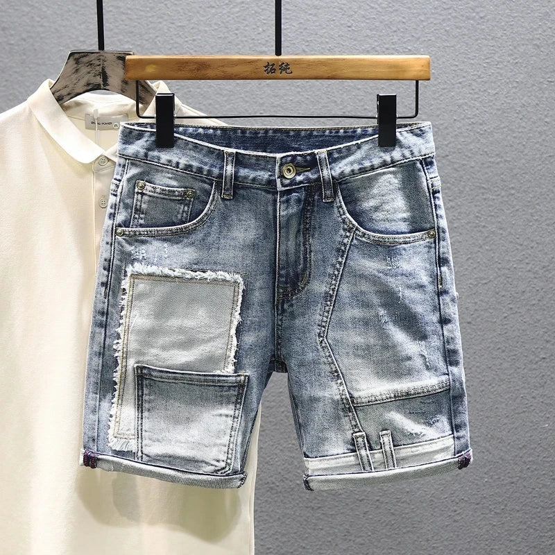 Pantaloncini di jeans casual da uomo ATREND