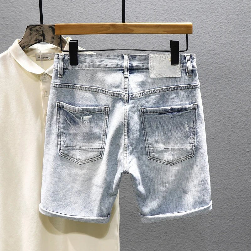 Pantaloncini di jeans casual da uomo ATREND