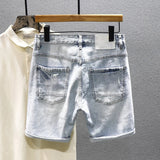 Pantaloncini di jeans casual da uomo ATREND