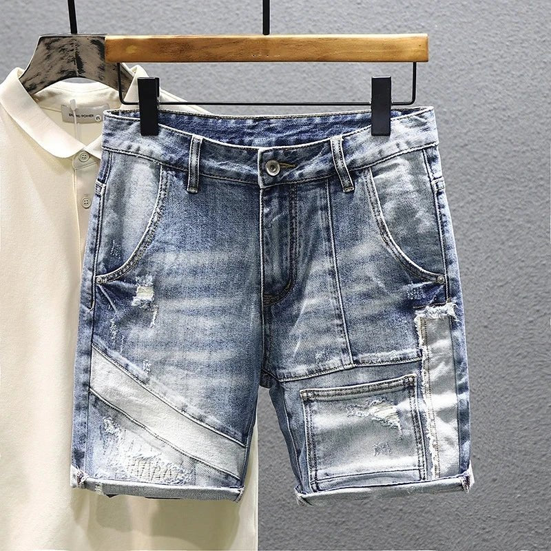 Pantaloncini di jeans casual da uomo ATREND