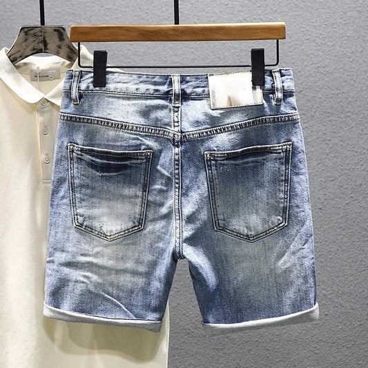 Pantaloncini di jeans casual da uomo ATREND