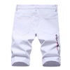 Pantaloncini di jeans con lettere da uomo ATREND