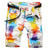Pantaloncini di jeans grafici da uomo ATREND