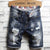 Pantaloncini di jeans retrò da uomo ATREND