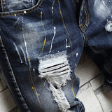 Pantaloncini di jeans retrò da uomo ATREND
