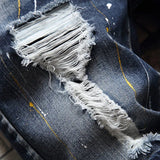 Pantaloncini di jeans retrò da uomo ATREND
