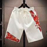Pantaloncini oversize patchwork da uomo ATREND