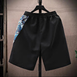 Pantaloncini oversize patchwork da uomo ATREND