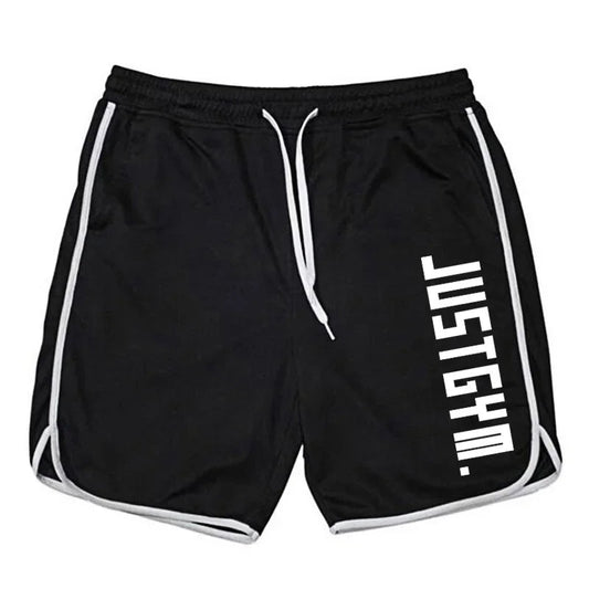 Pantaloncini sportivi con stampa a lettere da uomo ATREND