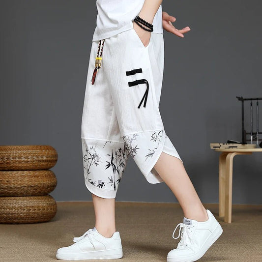 Pantaloni a pinocchietto casual da uomo ATREND