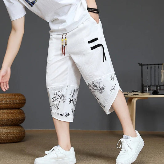 Pantaloni a pinocchietto casual da uomo ATREND