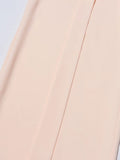 Pantaloni casual a vita alta con tasche a filetto da donna ATREND