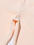 Pantaloni casual a vita alta con tasche a filetto da donna ATREND