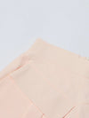 Pantaloni casual a vita alta con tasche a filetto da donna ATREND