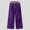 Pantaloni casual con balze da uomo ATREND