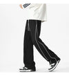 Pantaloni casual con bordo a contrasto da uomo ATREND