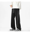 Pantaloni casual con bordo a contrasto da uomo ATREND