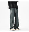 Pantaloni casual con bordo a contrasto da uomo ATREND