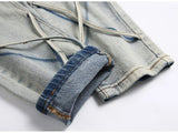 Pantaloni in denim vintage elasticizzato da uomo ATREND