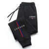 Pantaloni sportivi con fascia elastica e lettere da donna ATREND