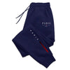 Pantaloni sportivi con fascia elastica e lettere da uomo ATREND