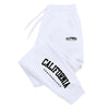 Pantaloni sportivi con fascia elastica e lettere unisex ATREND