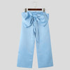 Pantaloni streetwears con fiocco frontale da uomo ATREND