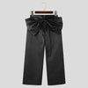 Pantaloni streetwears con fiocco frontale da uomo ATREND