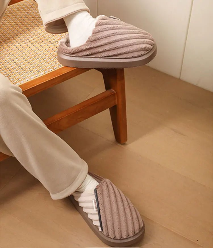 Pantofole casual indoor in cotone da uomo ATREND