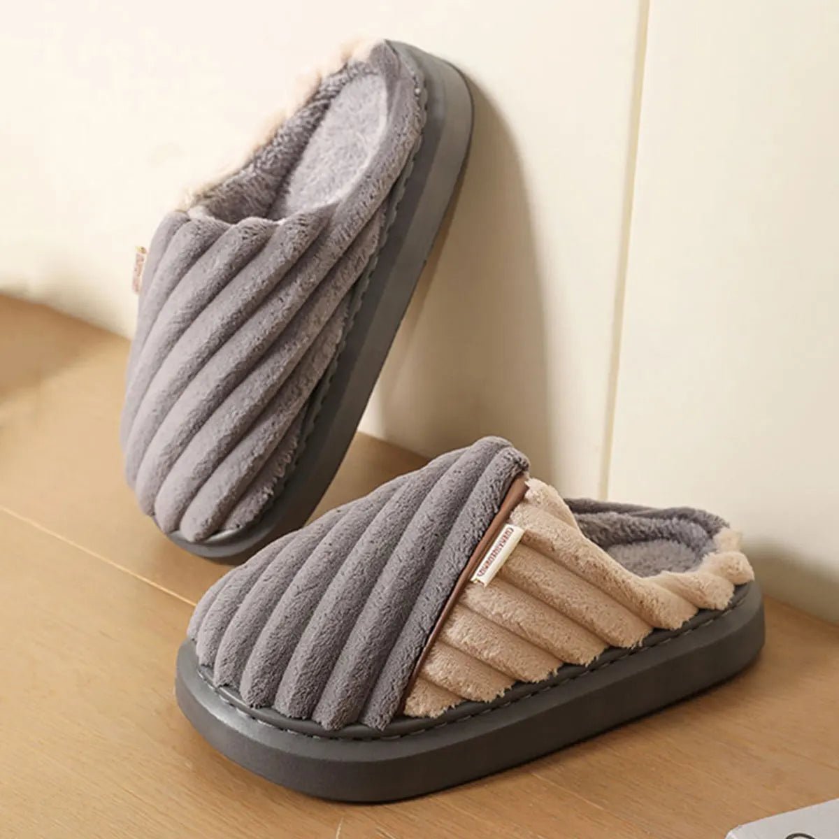 Pantofole casual indoor in cotone da uomo ATREND