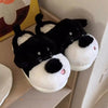 Pantofole in pelo a forma di cane unisex ATREND